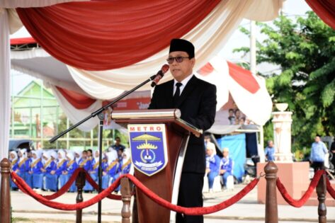 Momen Hari Pahlawan ini Kata Walikota Metro tentang Bangsa Indonesia