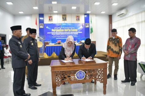 Wali Kota dan Wakil Wali Kota Metro Hadiri Penandatangan Pembukaan Lokakarya Kurikulum Prodi Kedokteran UM Metro