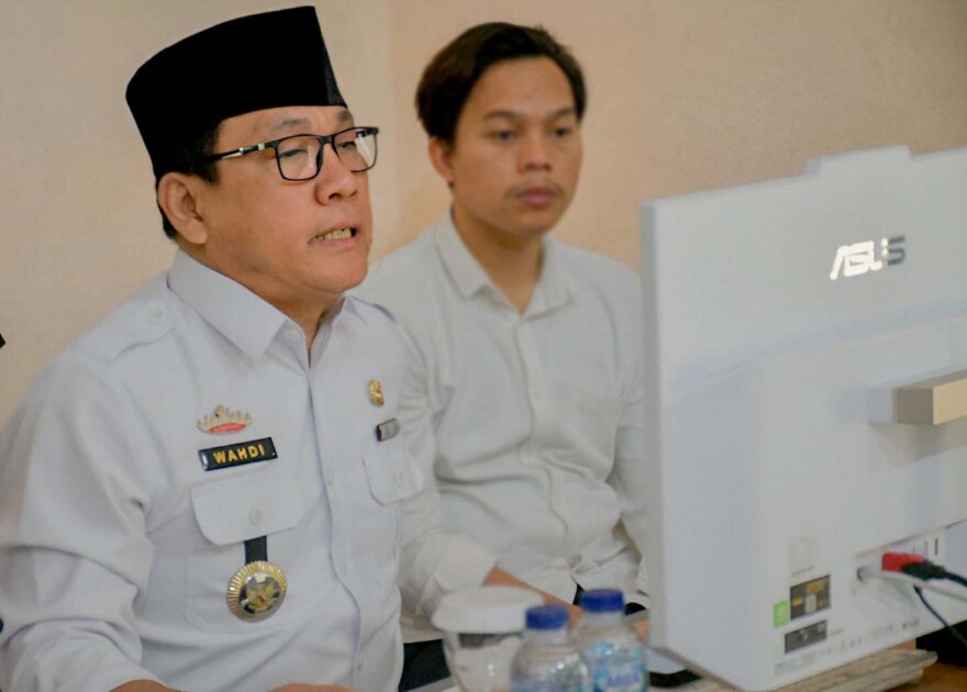 Melalui JAMA-PAI, Wahdi Beberkan Kota Metro Menuju Kota Sehat pada Acara Percepatan ODF Provinsi Papua