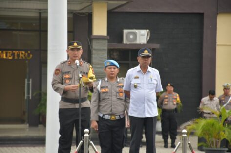 Amankan Nataru, Polres Metro Bersama TNI dan Pemkot Metro Gelar 12 Hari Operasi Lilin Krakatau