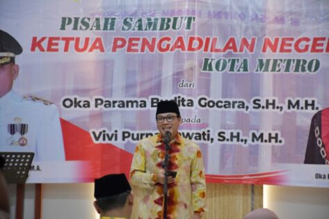 Walikota dan Wakil Walikota Metro Ucapkan Selamat Datang ke Ketua PN yang Baru