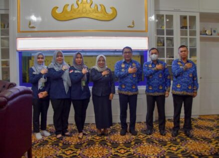 Mensinergikan, Wahdi Terima Kunjungan Ketua Pengadilan Negeri Metro Baru