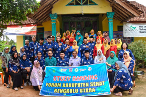 Pemkot Metro Terima Studi Banding Kota Sehat dan STBM Kabupaten Bengkulu Utara