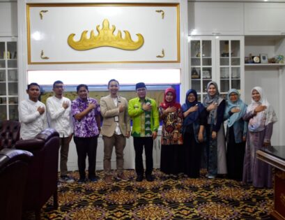 AIMI dan Dompet Dhuafa Lampung Jumpai Wahdi, Bahas Penanganan Stunting dan Kesehatan Ibu Hamil