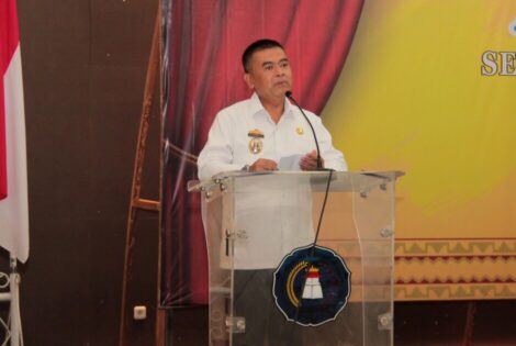 Sekda Metro Apresiasi Wisuda Stisipol Dharma Wacana Metro