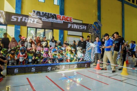 129 Rider Siap Beraksi di Ajang JanuaRace Metro Pushbike