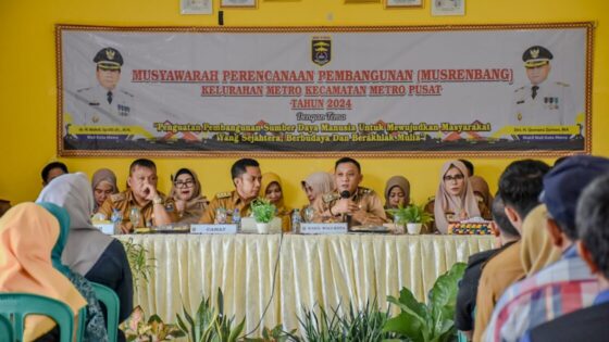 Qomaru : Satukan Niat dan Tujuan Lewat Musrenbang Kelurahan Metro