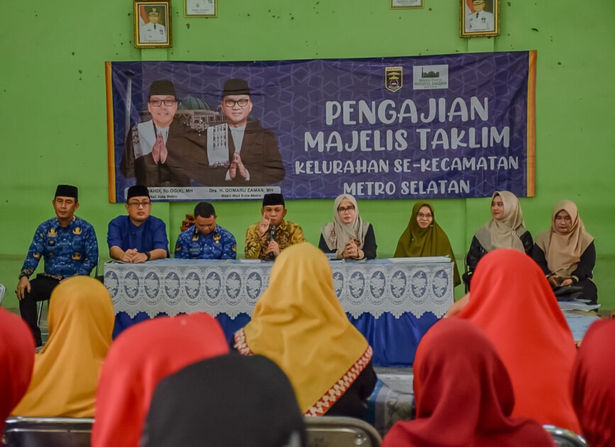 Qomaru Zaman Hadiri Pengajian Majelis Taklim At Tauhid, Margodadi