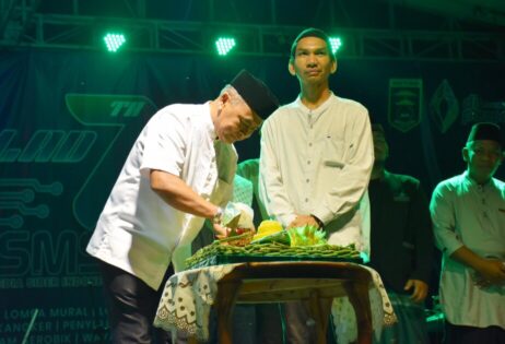 Shalawat Bersama Songsong Ramadhan, Sekda Kota Metro Hadiri Milad SMSI ke-7