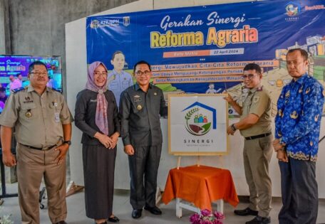 BPN Kota Metro Gandeng Pemerintah Kota Metro Jalankan  Reforma Agraria