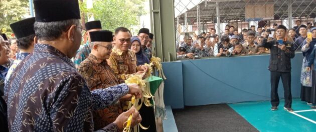 Qomaru Resmikan Gedung Sport Center SMP MuAD Bersama Ratusan Pengurus Muhammadiyah