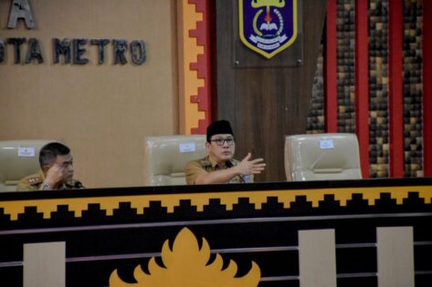 Rapat Bulanan, Pemerintah Kota Metro Bedah Masalah