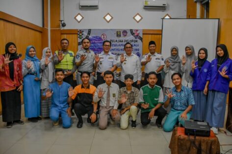 20 Siswa SMA dan SMK Metro Ikuti Lomba Pelajar Pelopor Keselamatan Lalu Lintas