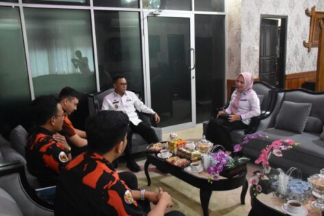 Sapma PP Metro Audiensi dengan Wakil Walikota Metro