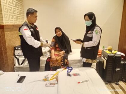 Liputan Khusus Haji: Selama Ibadah Haji Jemaah Asal Metro Diberikan Layanan Kesehatan