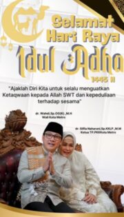 Momen Idul Adha, Wahdi: Jaga Silaturahmi