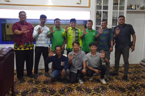 Forum SeBar Audiensi dengan Walikota Metro, Hendak Buat Liga Sepakbola