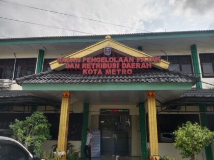 Alami Meningkatan, BPPRD Kota Metro Dalam Tingkatkan PAD