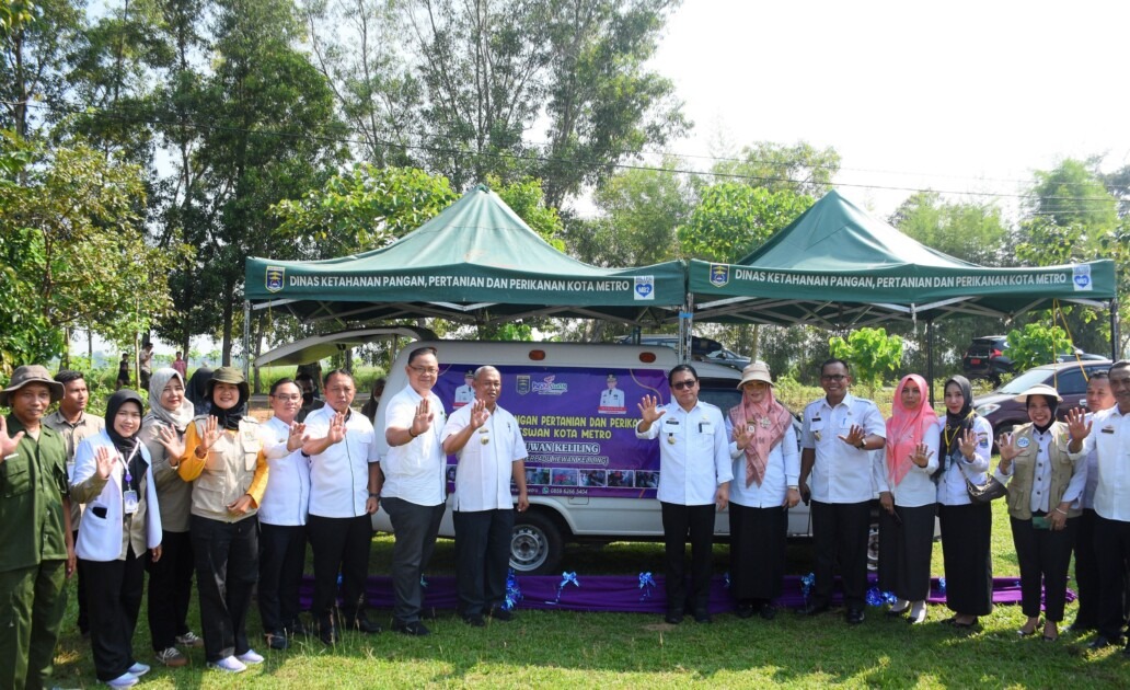 Wahdi Resmikan Posyanduwankel, Harapkan Tingkatkan Kesehatan Hewan dan Mampu Jadi Daya Tarik di Kota Metro