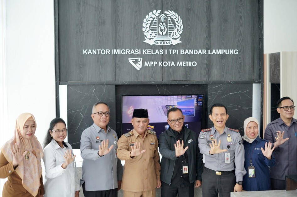MPP Kota Metro Launching Enam Pelayanan Baru, Imigrasi dan BPOM Diantaranya