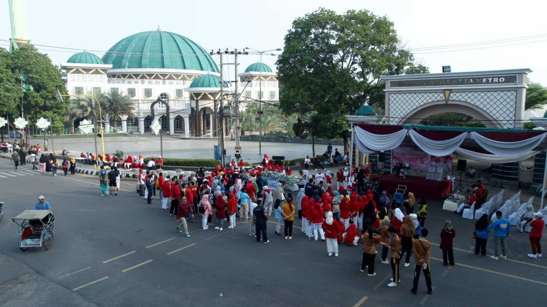 Ajak Pelaku UMKM Hidup Sehat, Pemkot Metro Gelar Tes Kebugaran Jasmani
