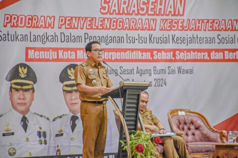 Walikota Wahdi jadi Narasumber Sarasehan Penanganan Kesejahteraan Sosial