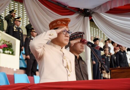 Pimpin Upacara HUT RI ke 79, Wahdi: HUT RI Adalah Perenungan Diri Atas Perjuangan Pahlawan Kemerdekaan