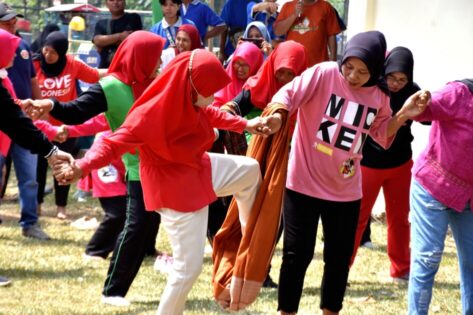 Perayaan HUT RI di Metro Timur, Bersama Layanan “Jempol Simoti”
