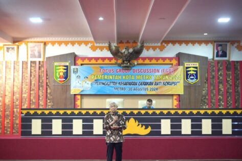 Busyro Muqaddas Isi FGD Anti Korupsi di Kota Metro