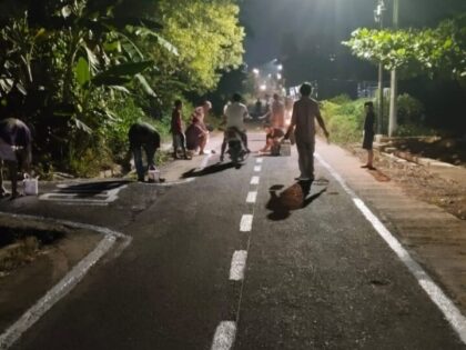 Ciptakan Keindahan hingga Buat Marka Jalan, Warga Mulyojati Diapresiasi Walikota Wahdi