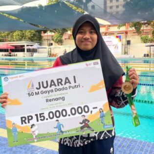 Semakin Gemerlang, pelajar asal Kota Metro Boyong dua medali emas di Ajang O2SN tingkat Nasional