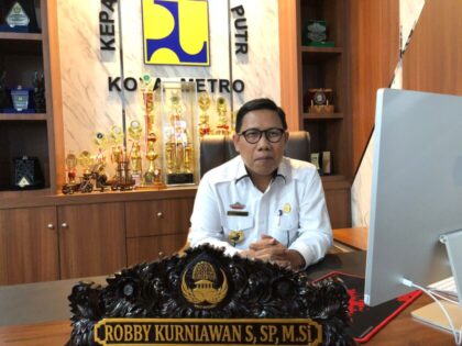 Kurang Penuhi Standar, Dinas PUTR Metro Minta Rekanan Perbaiki Rigid Jl. WR. Supratman