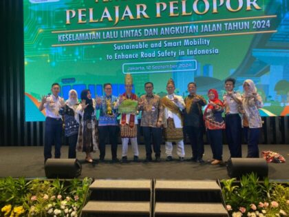 Siswa Asal Metro Juarai Lomba Pelajar Pelopor Keselamatan Lalu Lintas tingkat Nasional