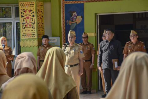 Tanamkan Ideologi, Sekda Metro Bangkit Pimpin Upacara Hari Kesaktian Pancasila