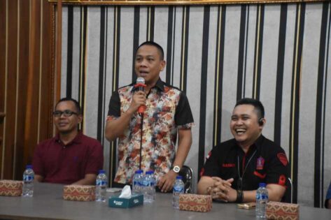 Silaturahmi dengan organisasi pers, Pjs. Walikota Metro awali di KWRI Metro