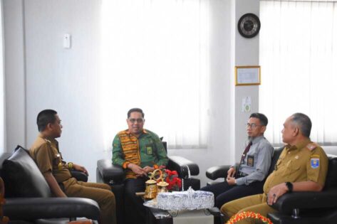 Pastikan Pilkada berjalan lancar, Pjs. Wali Kota Metro silaturahmi dengan lembaga yudikatif