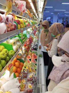 Sempat Beredar Isu Anggur Muscat, DKP3 Metro Sambangi 3 Ritel Besar Untuk Lakukan Uji Keamanannya