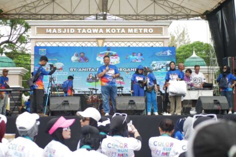 Meriah Car Free Day Metro akhir tahun, diwarnai Color Run