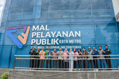MPP Kota Metro Jadi Rujukan Pembelajaran Pemerintah Kabupaten Ogan Komering Ulu