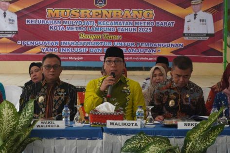 Musrenbang Mulyojati berjalan lancar, Lurah paparkan beberapa hal berikut…