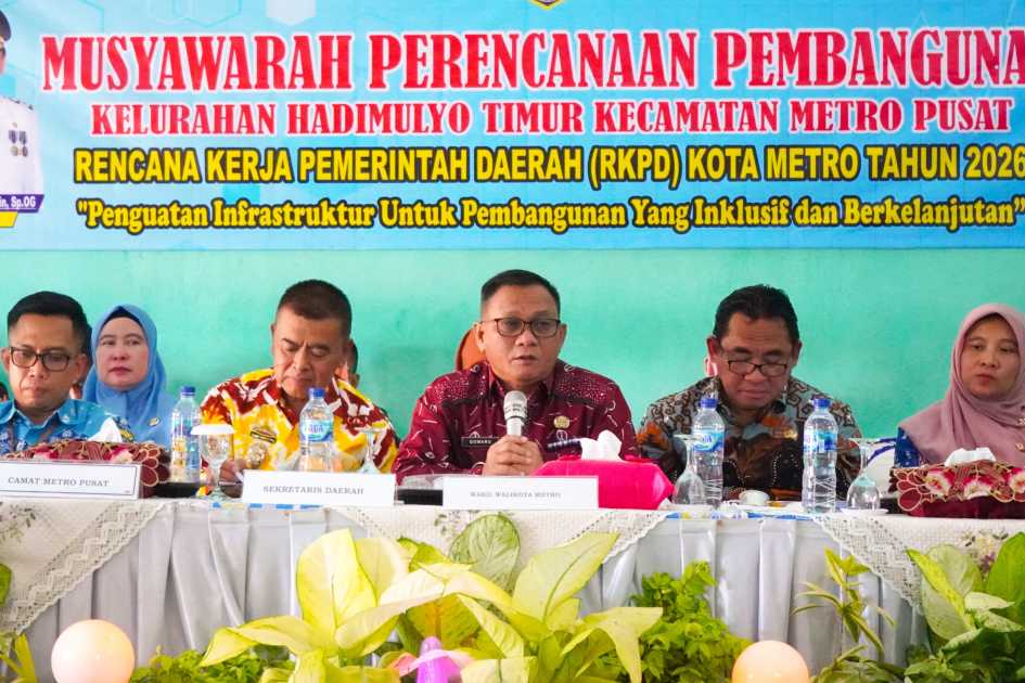 Musrenbang Hadimulyo Timur, Qomaru Tegaskan Lurah Harus Kuasai Wilayah dan Kebutuhan  Masyarakat