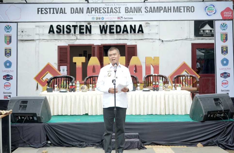 DLH Metro kembali gelar Nature and Harmony di Cagar Budaya sekaligus apresiasi Bank Sampah