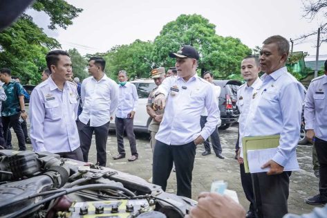 Pastikan pelayanan pemerintahan lancar, Walikota cek kelengkapan dan kelayakan randis