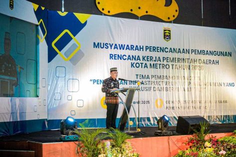 Musrenbang RKPD 2026, Jadi Landasan Pembangunan Berkelanjutan Pemerintah Kota Metro