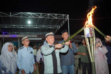 Walikota Metro dan Wakil Walikota Metro apresiasi Pawai Malam Takbir di Margorejo