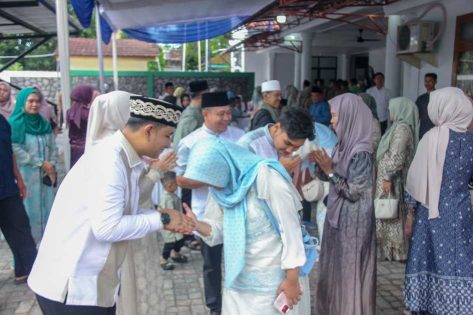 Hari Pertama Lebaran, Wakil Walikota Metro Gelar Open House Halal Bihalal di Rumah Dinas