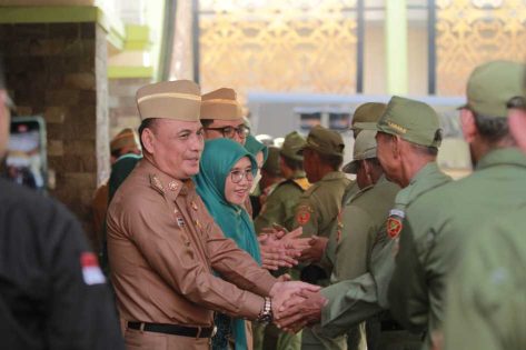 Apel Mingguan Berbalut Silaturahmi: Pemkot Metro Gelar Halal Bihalal 2025