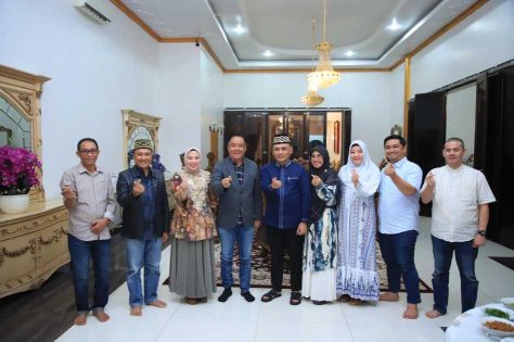 Wali Kota dan Wakil Wali Kota Metro terima kunjungan Wakil Gubernur Sumsel