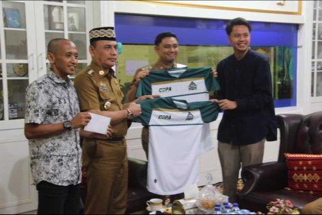 Wali Kota dan Wakil Wali Kota Metro dukung Marri Tenis Club gelar Turnamen