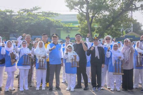 PWRI Kota Metro Gelar Halal Bihalal, Wali Kota Metro Tekankan Pentingnya Hidup Sehat